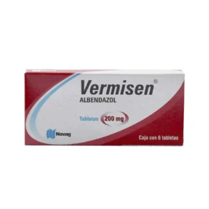 Vermisen - Albendazol 200 mg 6 Tab