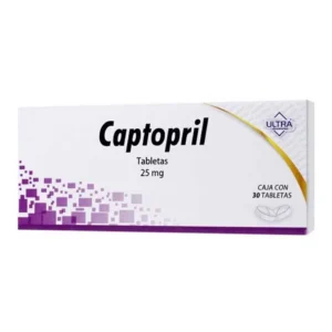 Captopril - Captopril 25 mg 30 Cap