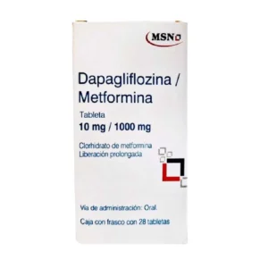 Dapagliflozina/Metformina - Dapagliflozina/Metformina 10 mg/1000 mg 28 Tab