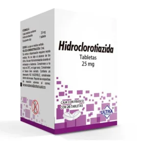 Hidroclorotiazida - Hidroclorotiazida 25 mg 20 Cap