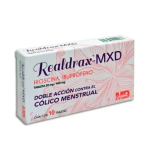 Realdrax MXD - Ibuprofeno 20 mg/400 mg 10 Tab