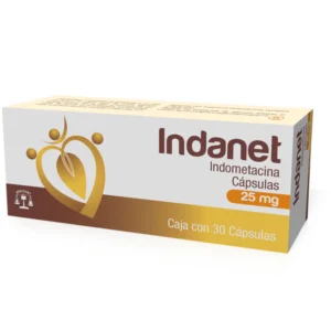 Indanet - Indometacina 25 mg 30 Cap