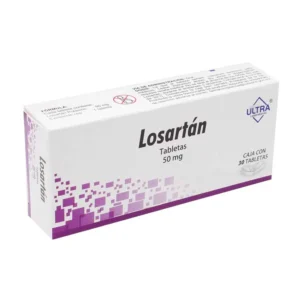 Losartan Hidroclorotiazida - Losartán 50 mg 30 comp