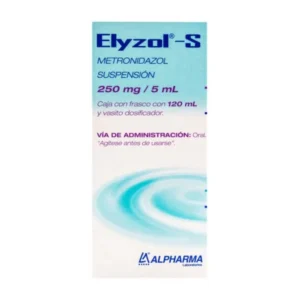 Elyzol - S - Metronidazol 250 mg/5 mL suspensión
