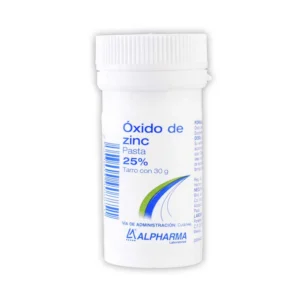 Óxido de zinc pomada - Óxido de zinc pomada 25% / 30 mg Pasta 30 g