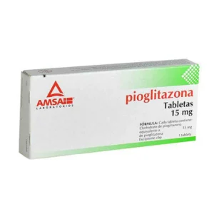 Pioglitazona - Pioglitazona 15 mg 7 Tab