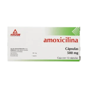 AMOXICILINA 500 MG 12 CAP