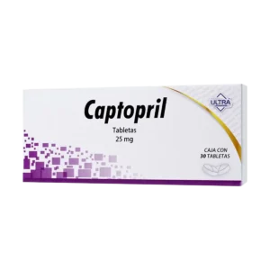 CAPTOPRIL 25 MG 30 CAP