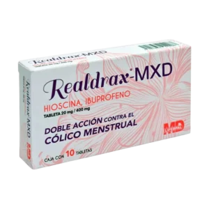 REALDRAX MXD IBUPROFENO 20 MG 400 MG 10 TAB