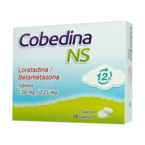 COBEDINA NS LORATADINA BETAMETASONA 5 MG 0 25 MG 10 TAB