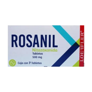 ROSANIL NITAZOXANIDA 500 MG 7 TAB