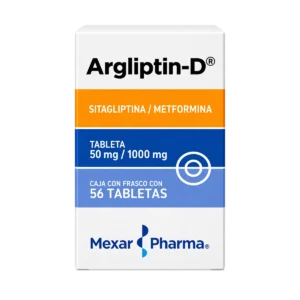 ARGLIPTIN D SITAGLIPTINA METFORMINA 50 1000 MG 56 TAB