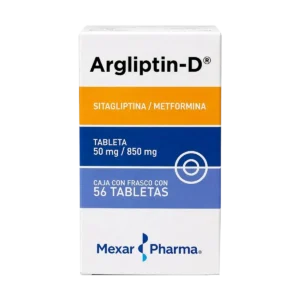 ARGLIPTIN D SITAGLIPTINA METFORMINA 50 850 MG 56 TAB