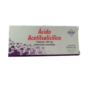 ULTRA ACIDO ACETILSALICILICO 100 MG 30 TAB