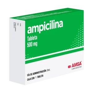 AMPICILINA 500 MG TABLETAS 1 TAB