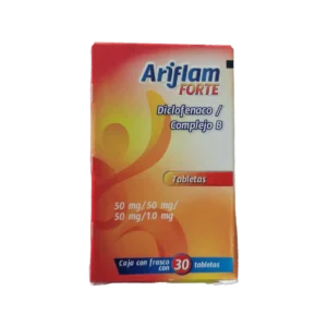 ARIFLAM FORTE DICLOFENACO COMPLEJO B 50 50 MG 50 10 MG 30 CAP