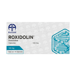 ROXIDOLIN DOXICICLINA 100 MG 10 CAP