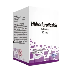 HIDROCLOROTIAZIDA 25 MG 20 CAP