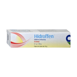 HIDROFFENF HIDROCORTISONA CREMA 0 1 G 100 G CREMA 15 G