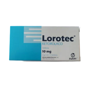 LOROTEC KETOROLACO 10 MG 10 TAB