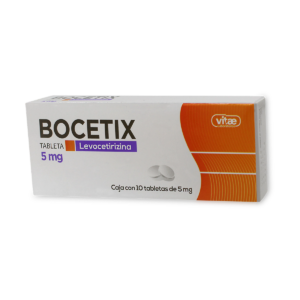 BOCETIX LEVOCETIRIZINA 5 MG 10 TAB