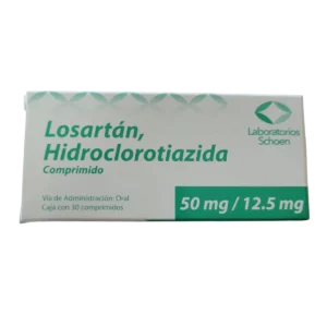 LOSARTAN HIDROCLOROTIAZIDA 50 MG 30 COMP