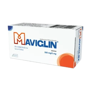 MAVIGLIN METFORMINA 500 MG GLIBENCLAMIDA 5 MG 60 TABLETAS