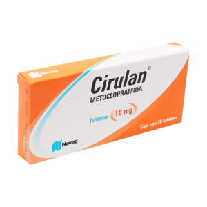CIRULAN METOCLOPRAMIDA 10 MG 20 TAB
