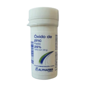 OXIDO DE ZINC POMADA 25 30 MG PASTA 30 G