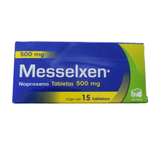 MESSELXWN NAPROXENO 500 MG 15 TAB