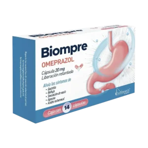BIOMPRE OMEPRAZOL 20 MG 14 CAPSULAS